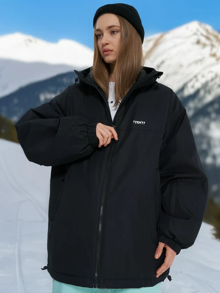 Куртка утепленная женская Termit, черный, арт. 23427