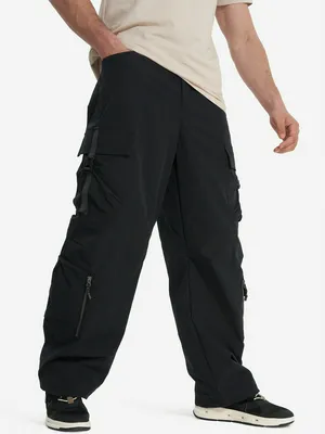 Мужские утепленные брюки, черный, арт. 138337N16-99