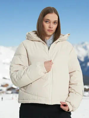 Пуховик женский Protest, бежевый, арт. 138636PR0-01