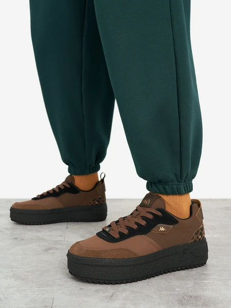 Кеды Kappa Semole, коричневый, арт. 23443