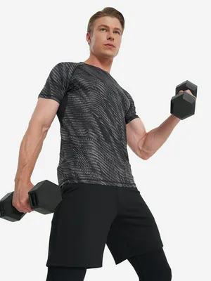 Футболка компрессионная Demix, черный, арт. 136805DMX-B1