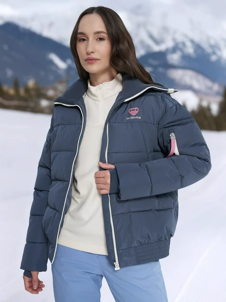 Пуховик Glissade, синий, арт. 23466