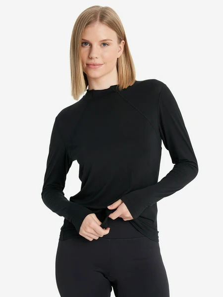Лонгслив женский Sensana, черный, арт. 23475