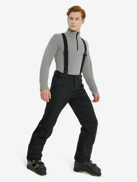 Брюки утепленные Glissade, черный, арт. 23477