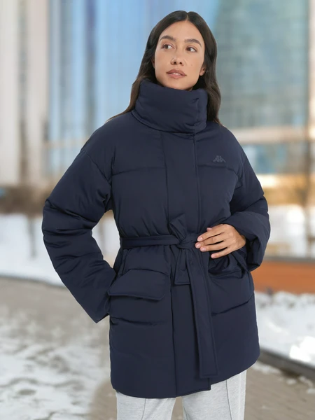 Пуховик женский Robe di Kappa, синий, арт. 23483
