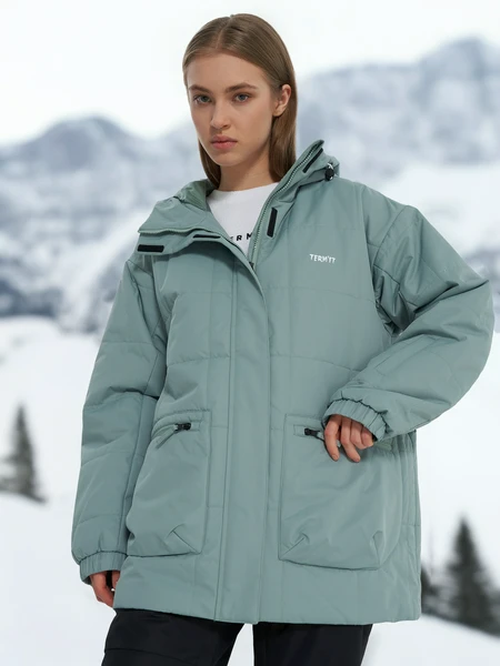Куртка утепленная женская Termit, зеленый, арт. 23486