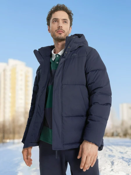 Пуховик мужской Robe di Kappa, синий, арт. 23487