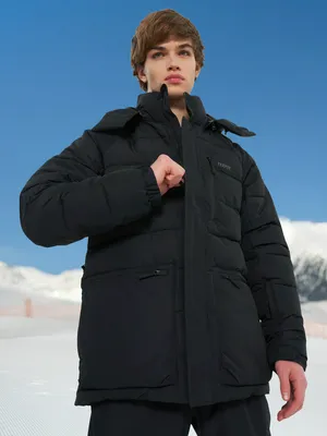 Пуховик мужской Termit, черный, арт. 138698TRT-99