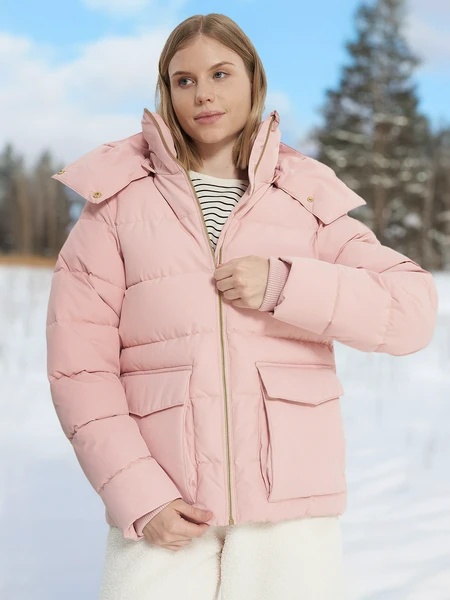 Пуховик женский Cordillero, розовый, арт. 142720c37-80
