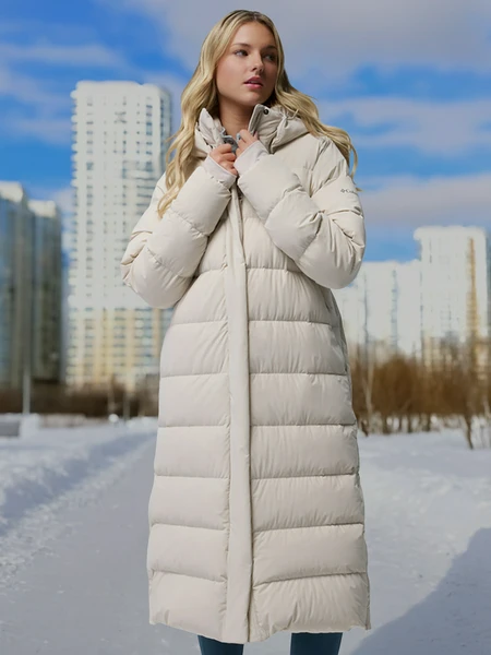 Пуховик женский Columbia Amaze Puff, бежевый, арт. 2134891clb-278