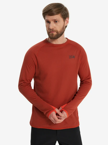 Лонгслив Mountain Hardwear Airmesh, оранжевый, арт. 23526