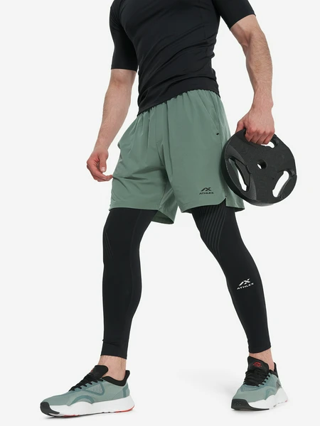 Шорты мужские Athlex, зеленый, арт. 23540