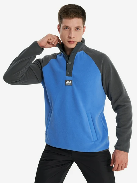 Джемпер флисовый, синий, арт. 138615pr0-ma