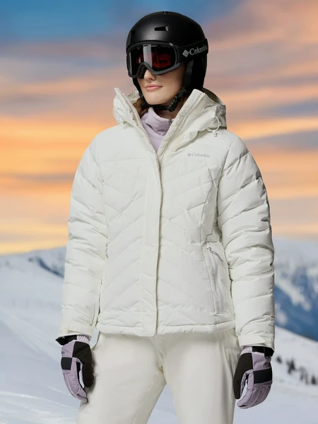 Пуховик Columbia Lay D Down V, белый, арт. 2133481clb-125