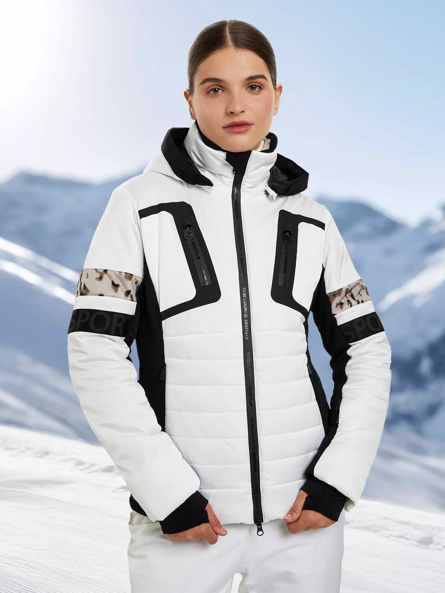 Куртка утепленная Sportalm Oxter, белый, арт. 1620538143s12-01