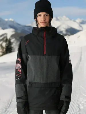 Анорак 686 Hello Kitty, черный, арт. 23570