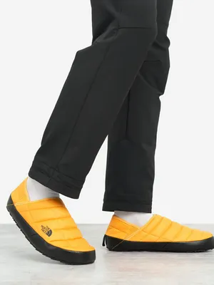 Слипоны утепленные The North Face Thermoball Traction Mule V, желтый, арт. nf0a3uznzu31