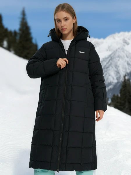 Пуховик женский Termit, черный, арт. 138638trt-99
