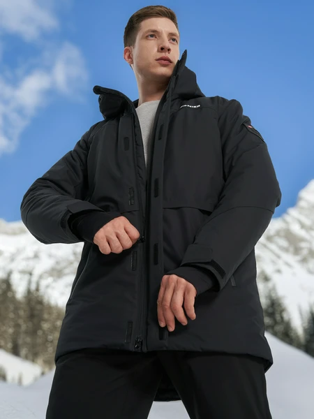 Куртка утепленная мужская Zanier, черный, арт. 23602