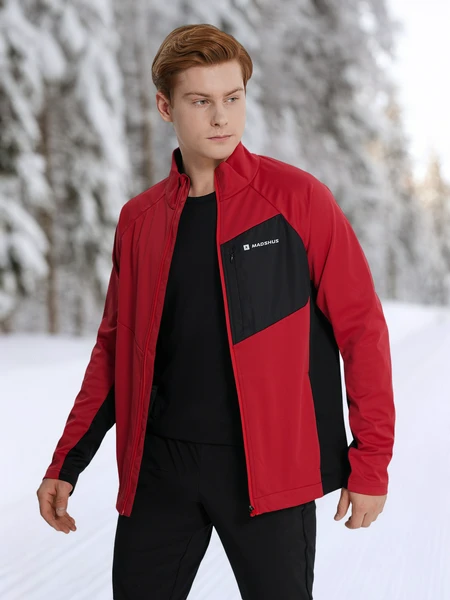 Куртка софтшелл Madshus, красный, арт. 23623