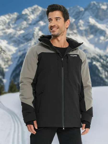 Куртка утепленная мужская Zanier, черный, арт. 23633
