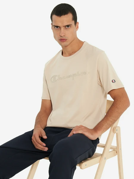 Футболка Champion, бежевый, арт. 222343c0k-ms042