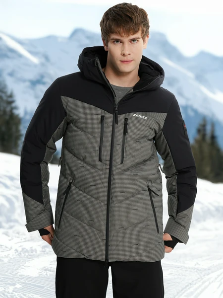 Пуховик Zanier, серый, арт. 138073z08-ab