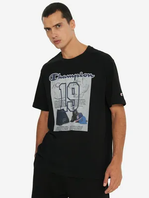 Футболка Champion, черный, арт. 222124C0K-KK001