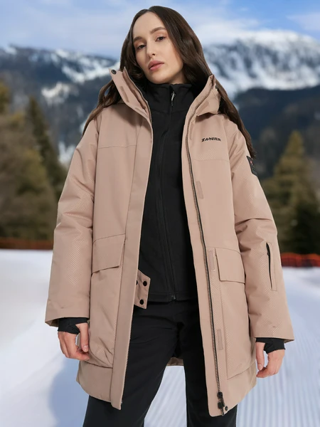 Куртка утепленная, бежевый, арт. 23668