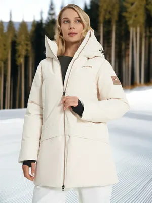 Пуховик женский Zanier, бежевый, арт. 138247Z08-01