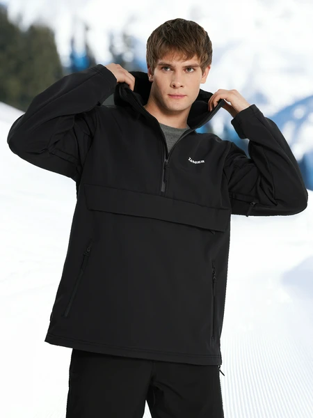 Анорак мужской Zanier, черный, арт. 23675