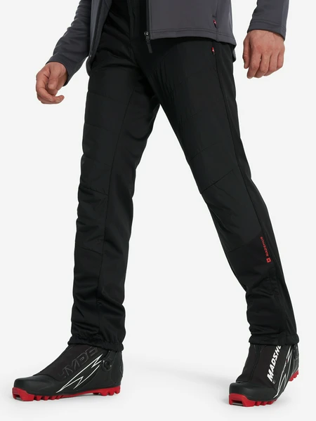 Брюки утепленные мужские Madshus, черный, арт. 23676