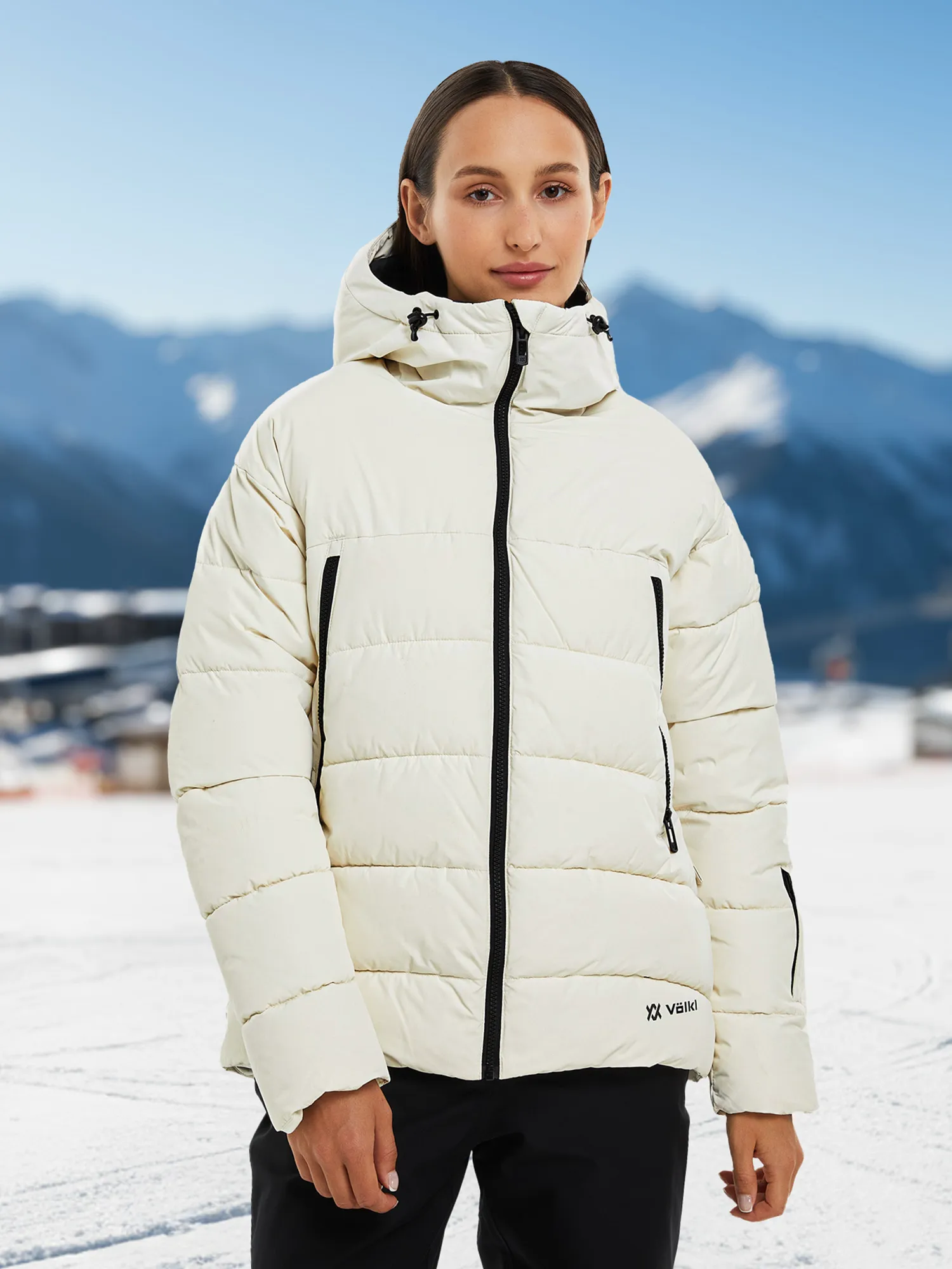 Пуховик Volkl, бежевый, арт. 128766vlkl-01