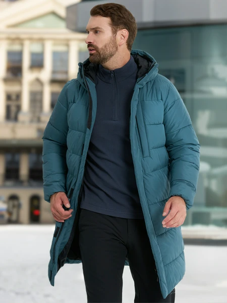 Пуховик мужской Northland, зеленый, арт. 130390n16-n4