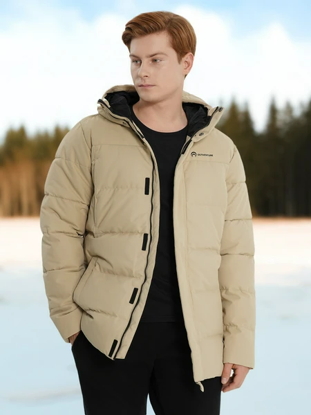 Пуховик мужской Outventure, желтый, арт. 23693