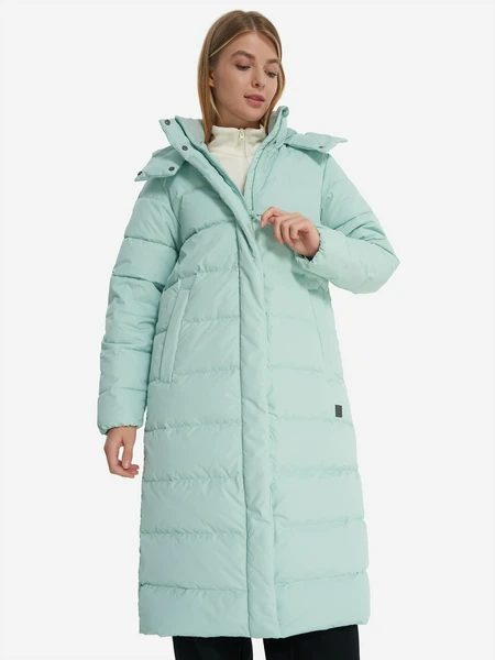 Женское пуховое пальто, зеленый, арт. 137772out-70