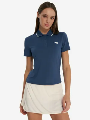 Поло женское Diadora, синий, арт. 102.182118D07-60030