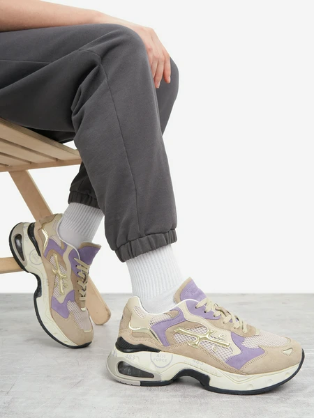 Кроссовки PREMIATA Sharky-D, бежевый, арт. shad0412p4z0-.