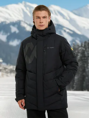 Пуховик мужской Volkl, черный, арт. 125424VLKL-99