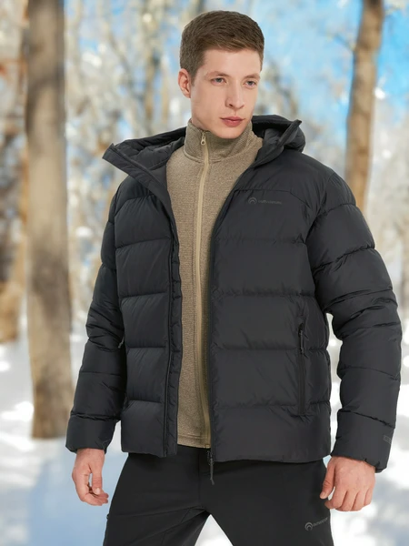 Пуховик мужской Outventure, черный, арт. 137731out-99