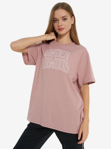 Футболка Under Armour Rival Os Campus, розовый, арт. 6007883u0f-673
