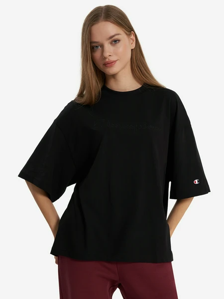 Футболка женская Champion, черный, арт. 23808