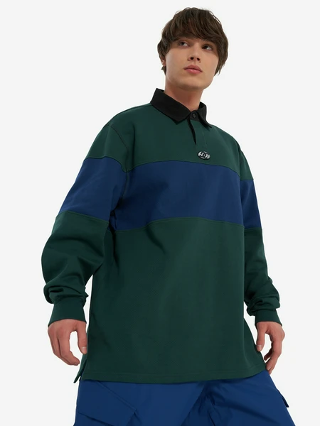 Лонгслив DC Shoes Second Half, зеленый, арт. 23821