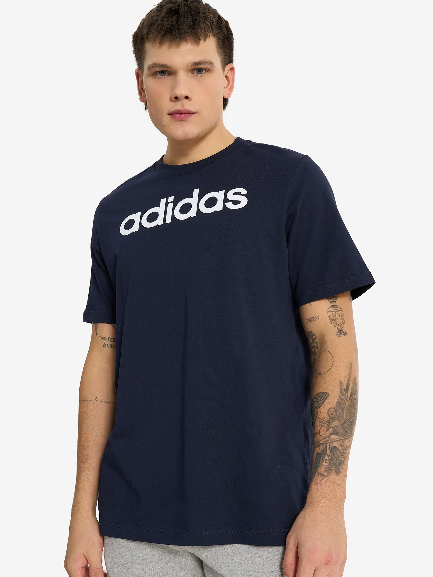 Футболка adidas Lin, синий, арт. ic9275a01-.