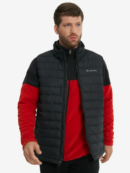 Жилет утепленный мужской Columbia Powder Lite II Vest, черный, арт. 2086971clb-010
