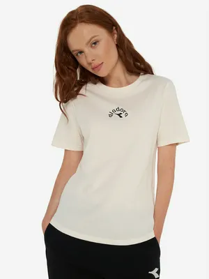 Футболка женская Diadora, бежевый, арт. 102.182263D07-20009