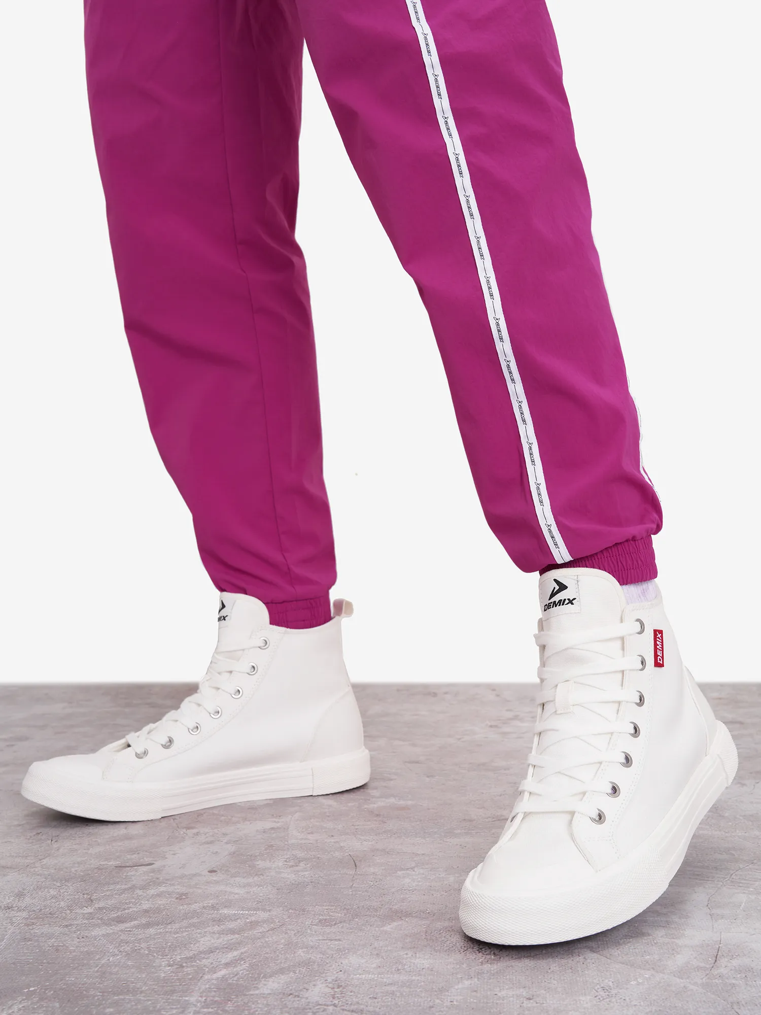 Кеды Demix Compas Canvas Mid, белый, арт. 129104dmx-00