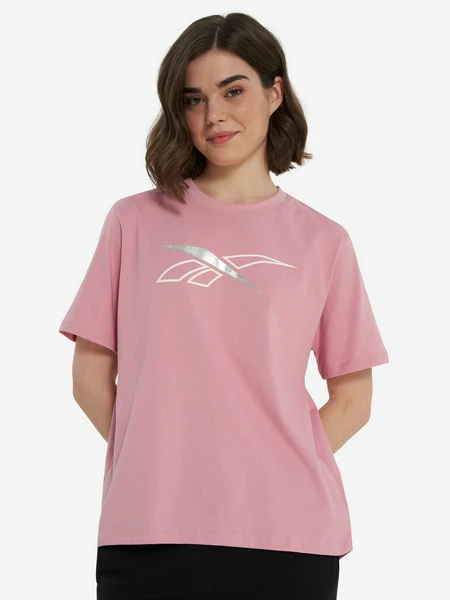 Футболка Reebok Brielle Crew, бежевый, арт. 100241158r00-.