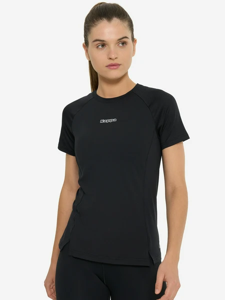 Футболка женская Kappa, черный, арт. 23930