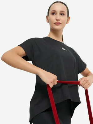 Футболка женская Kappa, черный, арт. 134109KAP-99